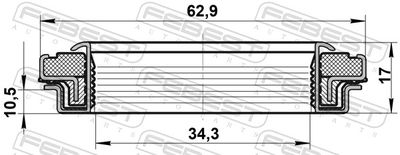 SIMERING AX CARDANIC FEBEST 95RCW36621017X 1