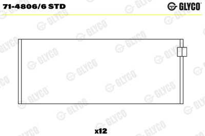 CUZINETI BIELA GLYCO 7148066STD