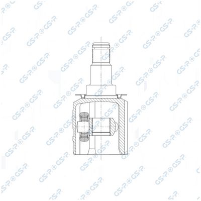 GSP Jungčių komplektas, kardaninis velenas