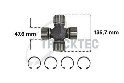 Joint homocinétique TRUCKTEC AUTOMOTIVE