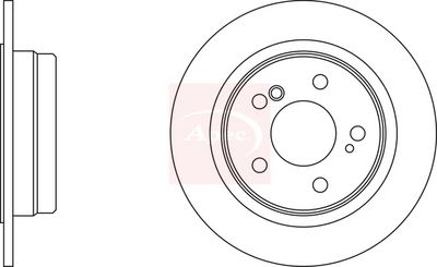 APEC Brake Disc DSK3460