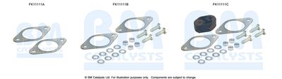 Монтажен комплект, филтър за прах/сажди BM Catalysts FK11111