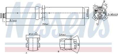 USCATOR AER CONDITIONAT NISSENS 95555 4