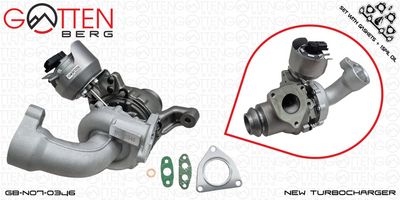 Turbocompresseur, suralimentation OES PARTS
