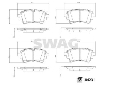 Brake Pad Set, disc brake 33 10 9321