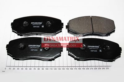 Комплект тормозных колодок, дисковый тормоз DYNAMATRIX DBP4365 для MAZDA CX-9