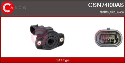 SENZOR POZITIE CLAPETA ACCELERATIE