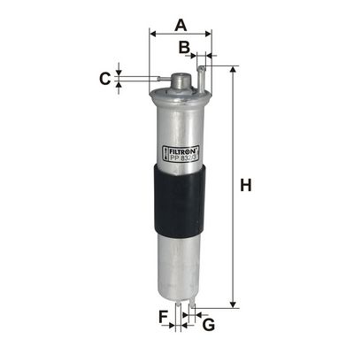 FILTRU COMBUSTIBIL FILTRON PP8323 1