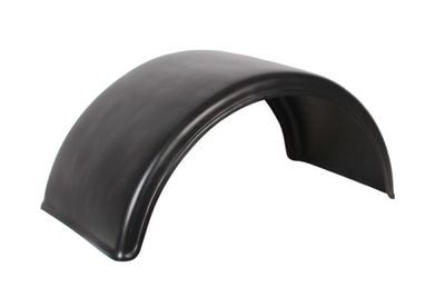 Achterspatbord Links/Rechts (dubbele wielen  halfrond  universeel, lengte 860mm, breedte 450mm, hoogte 420mm) Doos