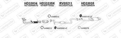 ABGASANLAGE VENEPORTE 330086