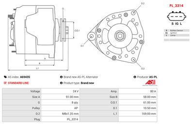 GENERATOR / ALTERNATOR