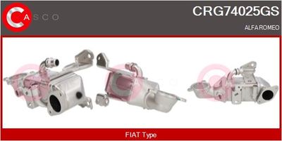 RADIATOR RECIRCULARE GAZE DE ESAPAMENT