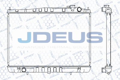 Радиатор, охлаждение двигателя JDEUS M-0190530 для NISSAN PICK UP