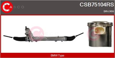 CASCO CSB75104RS Рульова рейка для BMW (Бмв)