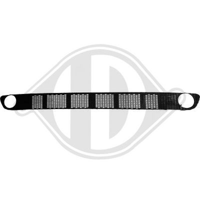 Ventilatiegrille, bumper