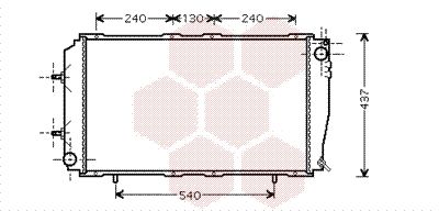 VAN WEZEL 51002055 Крышка радиатора  для SUBARU IMPREZA (Субару Импреза)
