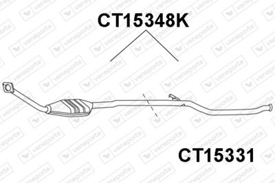 REPARATURROHR KATALYSATOR