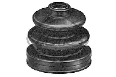 Metalcaucho Gofruotoji membrana, kardaninis velenas