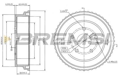 Brake drum