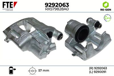 спирачен апарат FTE 9292063