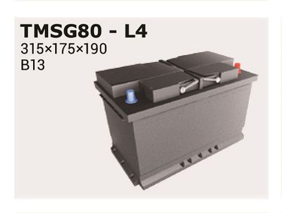IPSA TMSG80 Аккумулятор  для MAZDA 3 (Мазда 3)