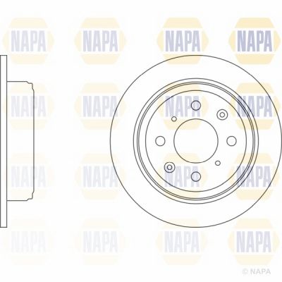 Brake Disc NAPA NBD5585