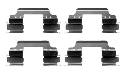 Комплектующие, колодки дискового тормоза HELLA 8DZ 355 203-141 для LANCIA YPSILON
