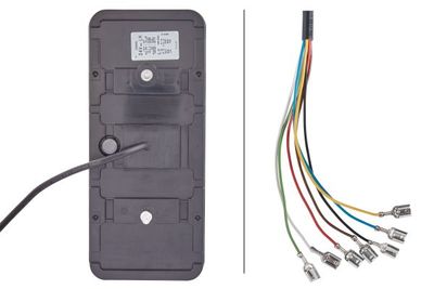 Achterlicht Links (LED, 24V, red/transparant/wit, met indicator, anti-fog licht, achteruitrijlicht, met stoplicht, parkeerlicht, driehoekige reflector) past: SCHMITZ
