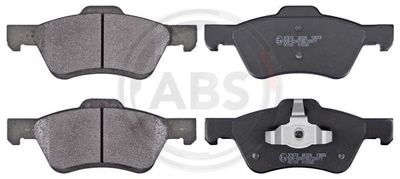 Zestaw klocków hamulcowych, hamulce tarczowe A.B.S. 37673