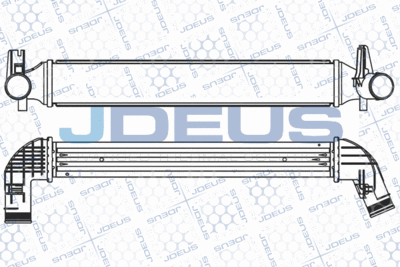 JDEUS M-825030A Інтеркулер 