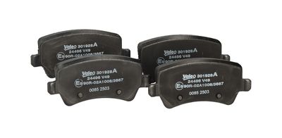 BREMSBELAGSATZ SCHEIBENBREMSE VALEO 301928A 25