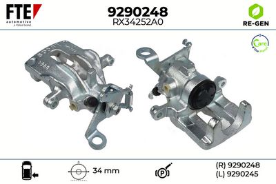 спирачен апарат FTE 9290248