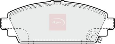 APEC Brake Pad Set, disc brake PAD1435