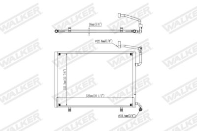 KONDENSATOR KLIMAANLAGE