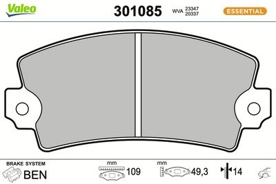 SET PLACUTE FRANA FRANA DISC