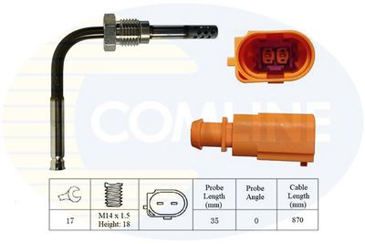 SENZOR TEMPERATURA GAZE EVACUARE