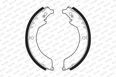 BREMSBACKENSATZ FERODO FSB327 1