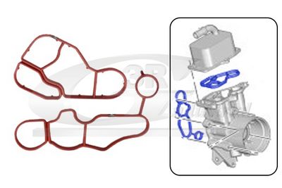 SET GARNITURI RADIATOR ULEI
