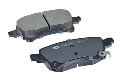 Sada brzdových destiček, kotoučová brzda HELLA 8DB 355 044-471