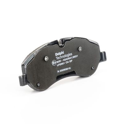 BREMSBELAGSATZ SCHEIBENBREMSE DELPHI LP2661 35
