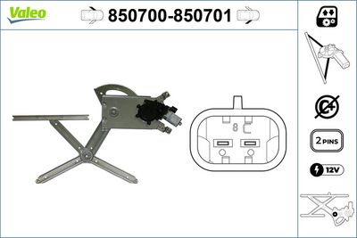 MECANISM ACTIONARE GEAM VALEO 850700