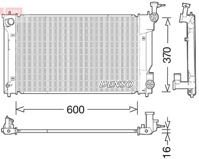 Kylare, motorkylning DENSO DRM50094