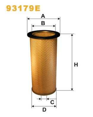 WIX FILTERS Secundairfilter (93179E)