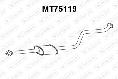 Предглушитель выхлопных газов VENEPORTE MT75119 для MITSUBISHI LANCER