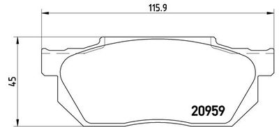BREMBO P 28 006 Тормозные колодки и сигнализаторы для DAF CF FAD 440 BREMBO P 28 006 Тормозные колодки и сигнализаторы для DAF CF FAD 440