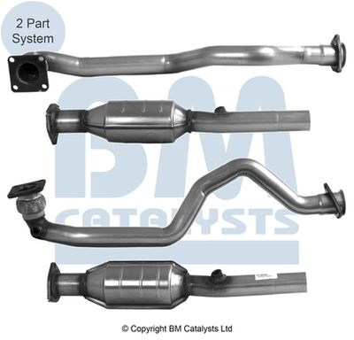 Catalytic Converter BM Catalysts BM90779