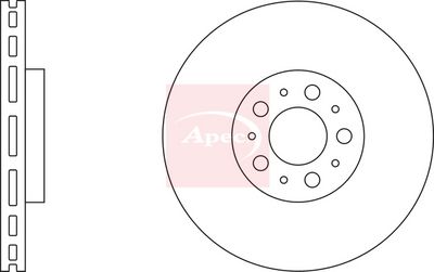 APEC Brake Disc DSK2250