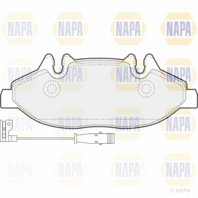 Brake Pad Set NAPA PBP7117