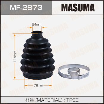 Комплект пыльника, приводной вал MASUMA MF-2873 для MITSUBISHI OUTLANDER