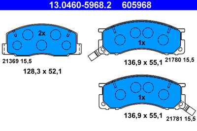 SET PLACUTE FRANA FRANA DISC